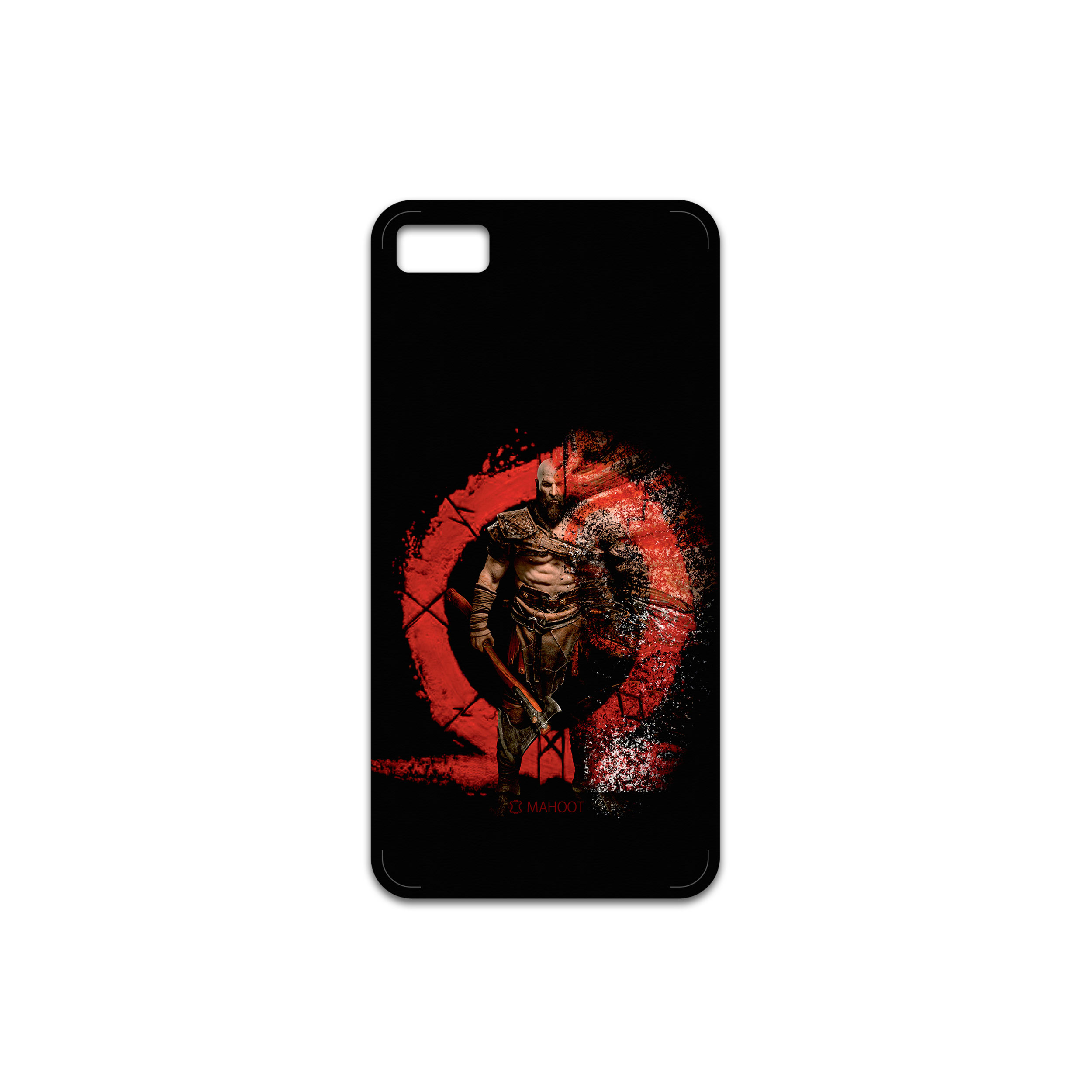 برچسب پوششی ماهوت مدل GOD-OF-WAR-Game مناسب برای گوشی موبایل بلک بری Z10