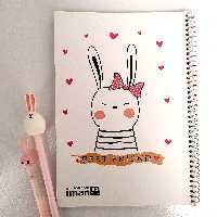 
دفتر های جذاب برند با کیفیت ایمان طرح  خرگوش
60 برگ
بسیار با کیفیت و کاغذش گرم بالا
خط دار و حاشیه دار و رنگ خطوطش آبیه