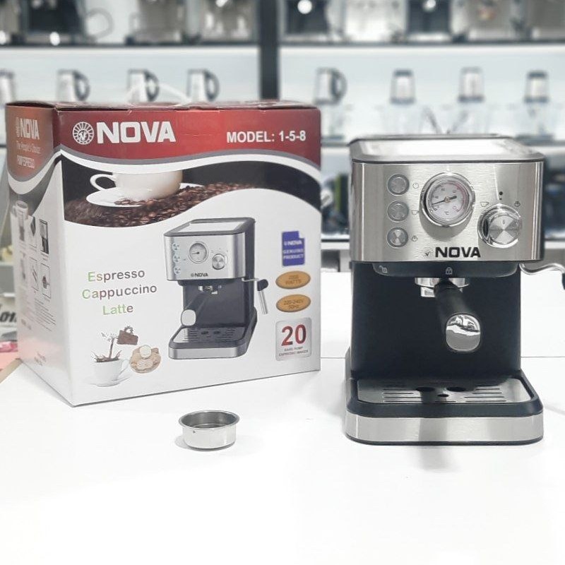 اسپرسوساز نوا 158 کارتن قرمز 2200 وات اصلی ارسال پس کرایه 