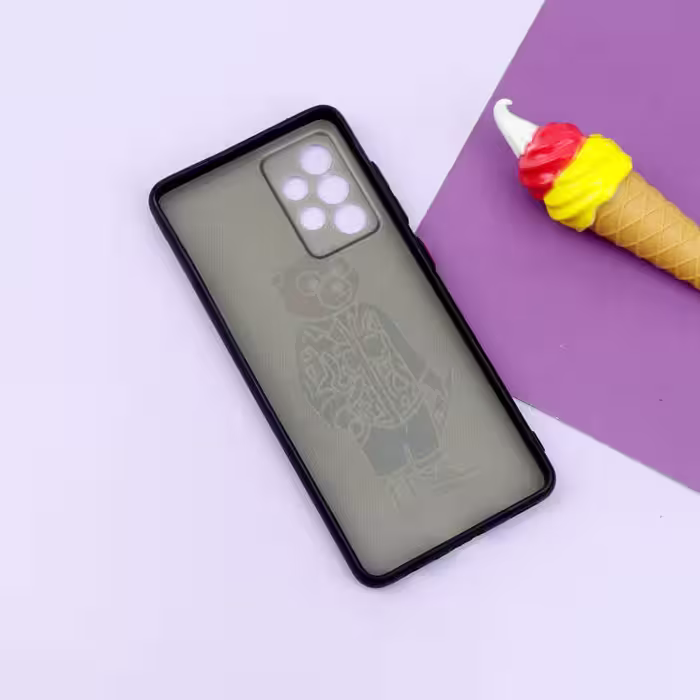 کاور کد off-522 مناسب برای گوشی موبایل سامسونگ Galaxy A52 به همراه پاپ سوکت
