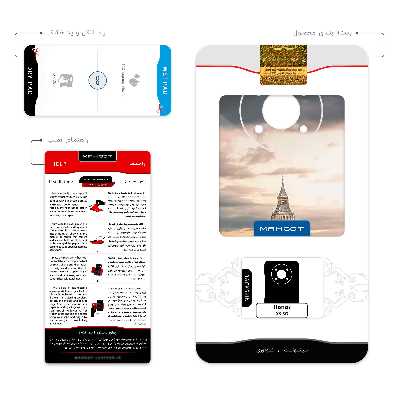 برچسب پوششی ماهوت مدل London_City مناسب برای گوشی موبایل آنر X9 5G