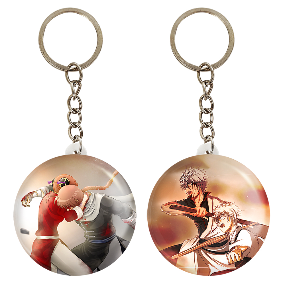 جاکلیدی خندالو مدل گینتوکی و اوکیتو و کاگویا انیمه گینتاما کد 1293712931 مجموعه 2 عددی