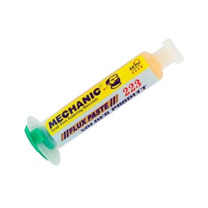 خمیر فلاکس سرنگی 10cc مکانیک (به همراه 2 عدد نازل و اهرم ) MECHANIC UV-223