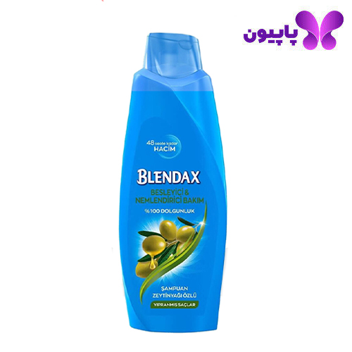 شامپو روغن زیتون حجم دهنده و ترمیم کننده 48 ساعته بلنداکس 500 میل