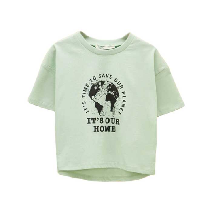 تی شرت آستین کوتاه بچگانه ال سی وایکیکی مدل 3854