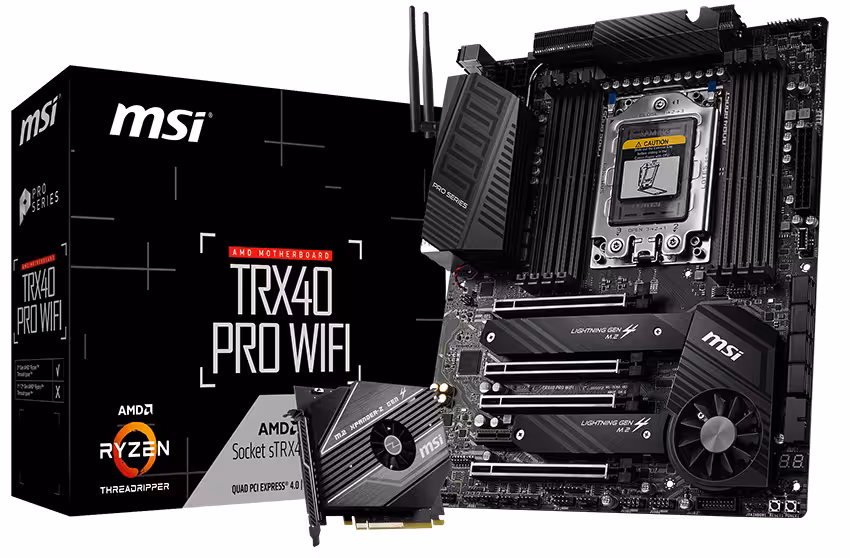 مادربرد ام اس آی مدل TRX40 PRO WIFI