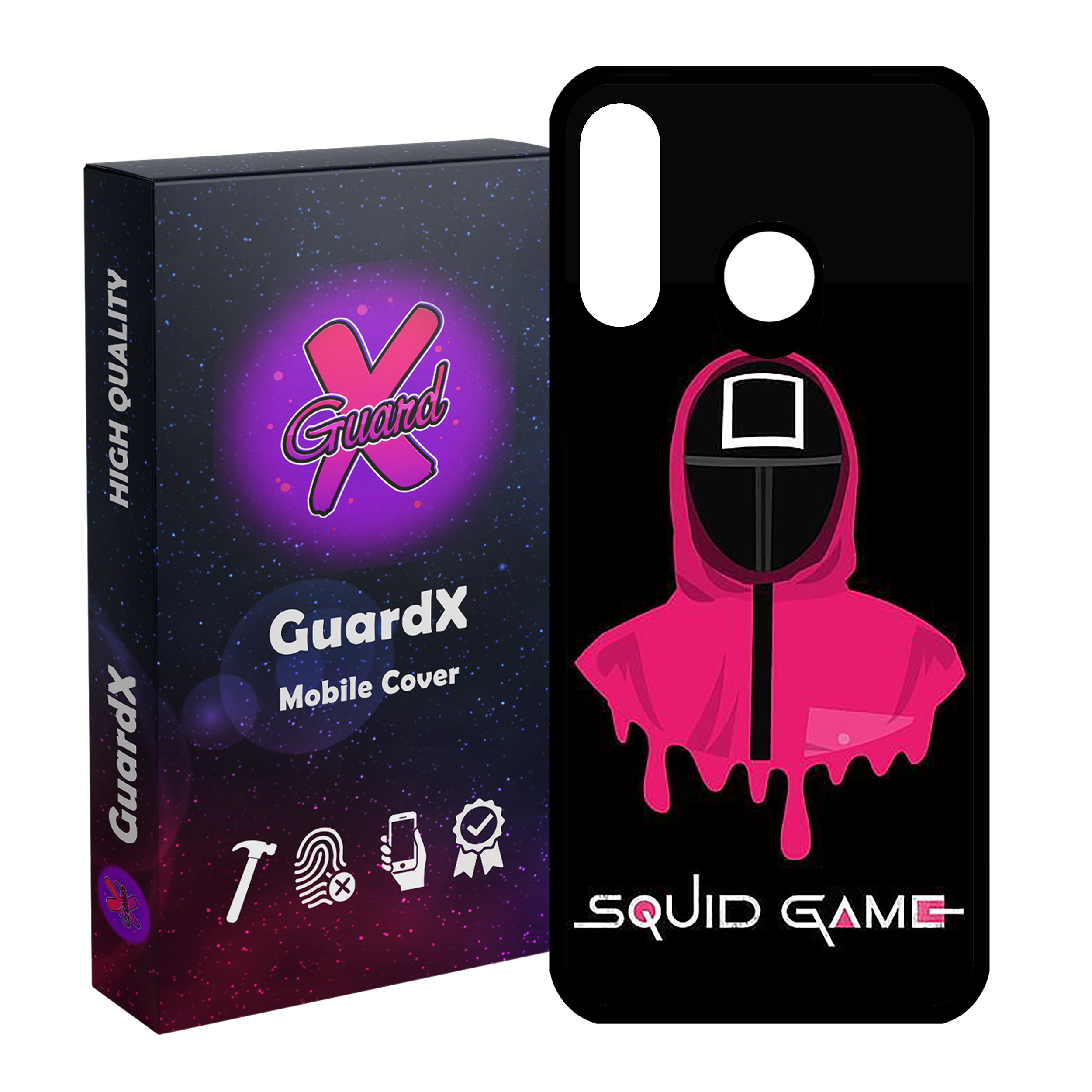 کاور گارد ایکس طرح بازی مرکب مدل Glass10404 مناسب برای گوشی موبایل هوآوی P30 Lite