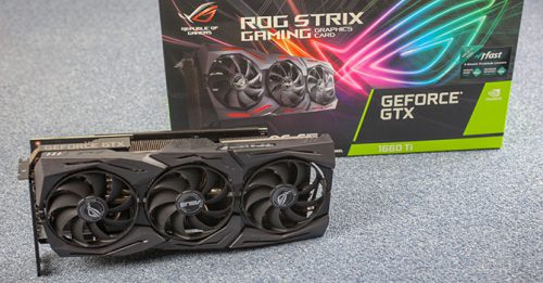 کارت گرافیک ASUS GeForce GTX 1660 Ti STRIX OC 6 GB (بدون ماین)