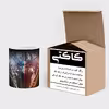 ماگ حرارتی کاکتی طرح نقاشی مدل mgh13505