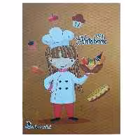 دفتر نقاشی سرو مدل آشپز کد 001