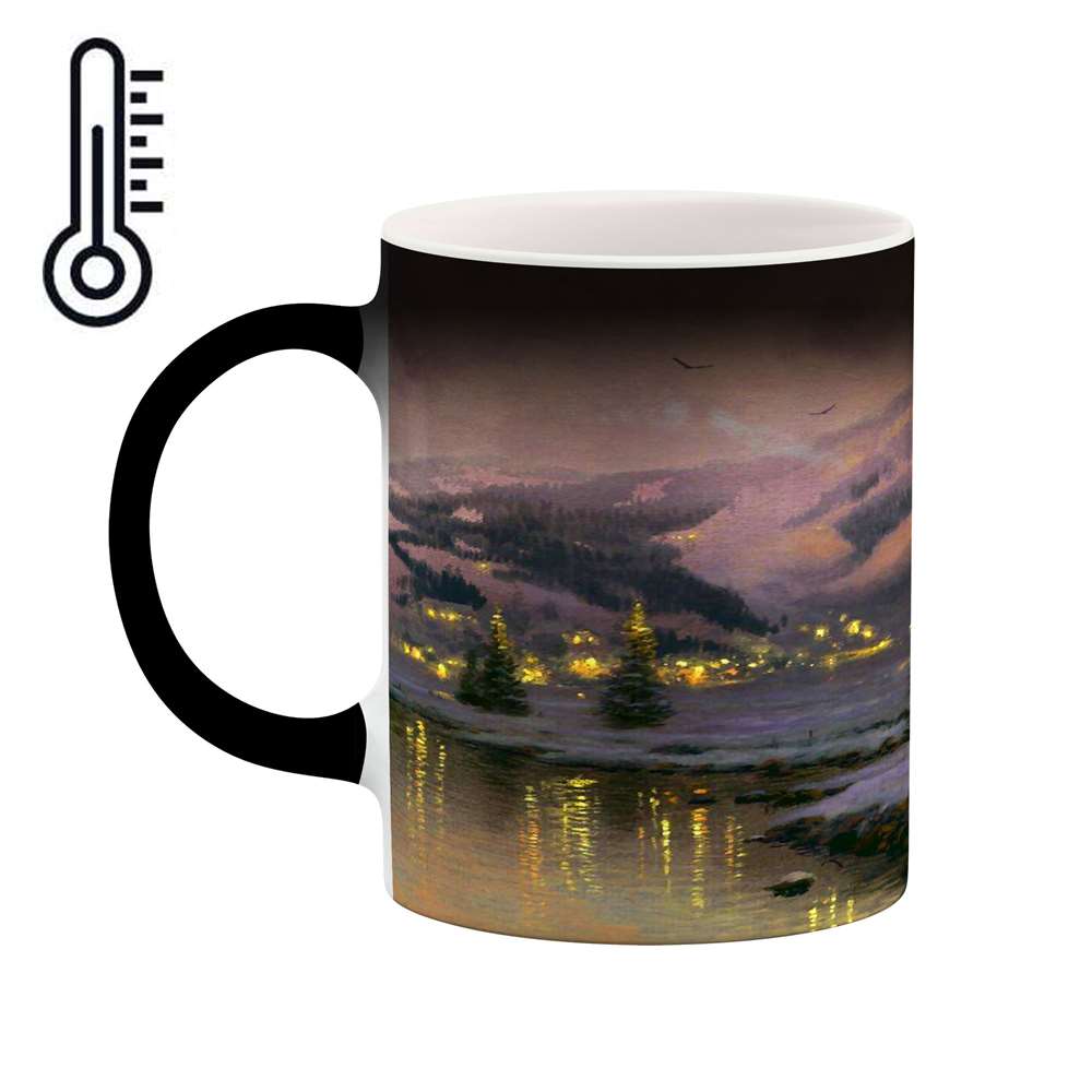 ماگ حرارتی کاکتی طرح نقاشی مدل mgh13794