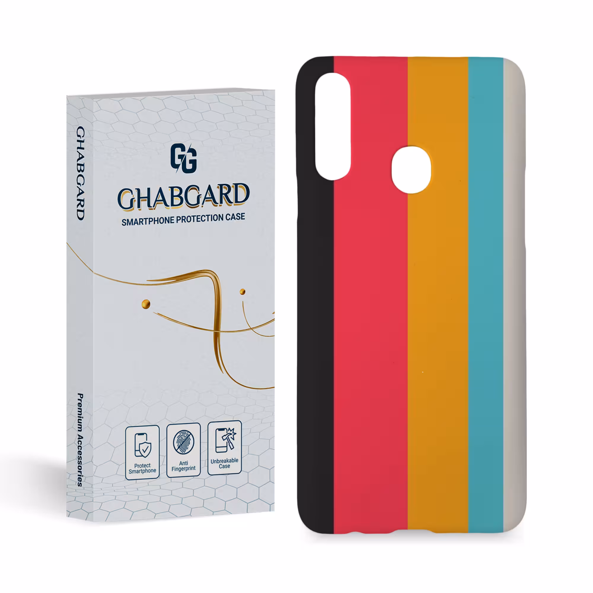 کاور قاب گارد مدل ساده مناسب برای گوشی موبایل سامسونگ galaxy a20s