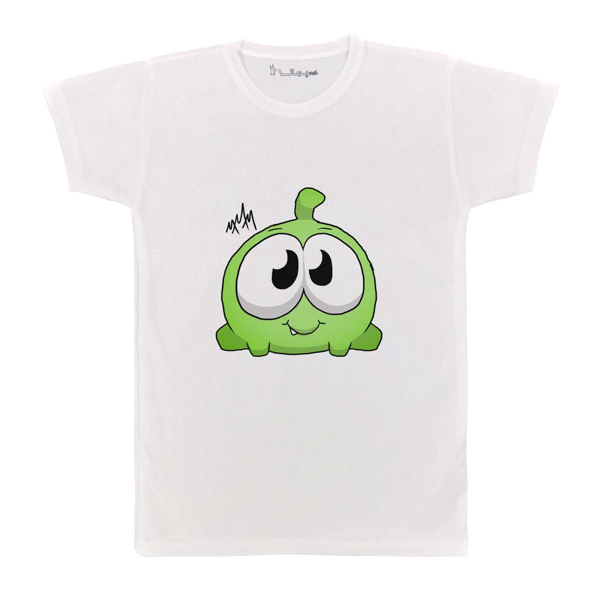 تی شرت بچگانه پرمانه طرح om nom کد pmt.2669