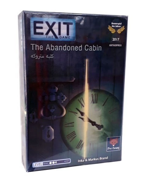 بازی فکری اگزیت EXIT (کلبه متروکه) - کتاب‌فروشی کوچه کتاب