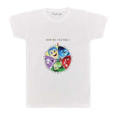 تی شرت بچگانه پرمانه طرح درون بیرون کد pmt.1221