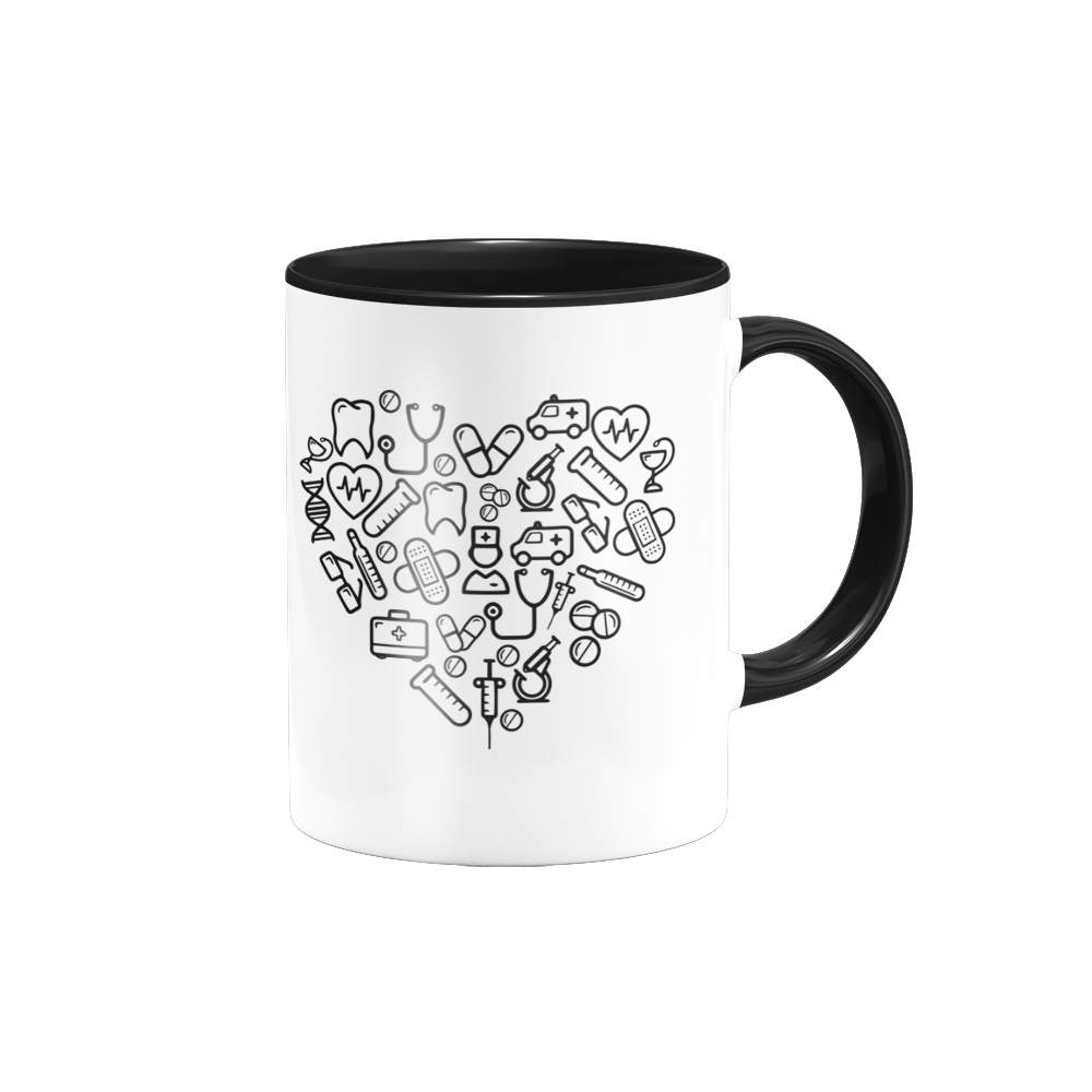 ماگ طرح پرستار کد 50