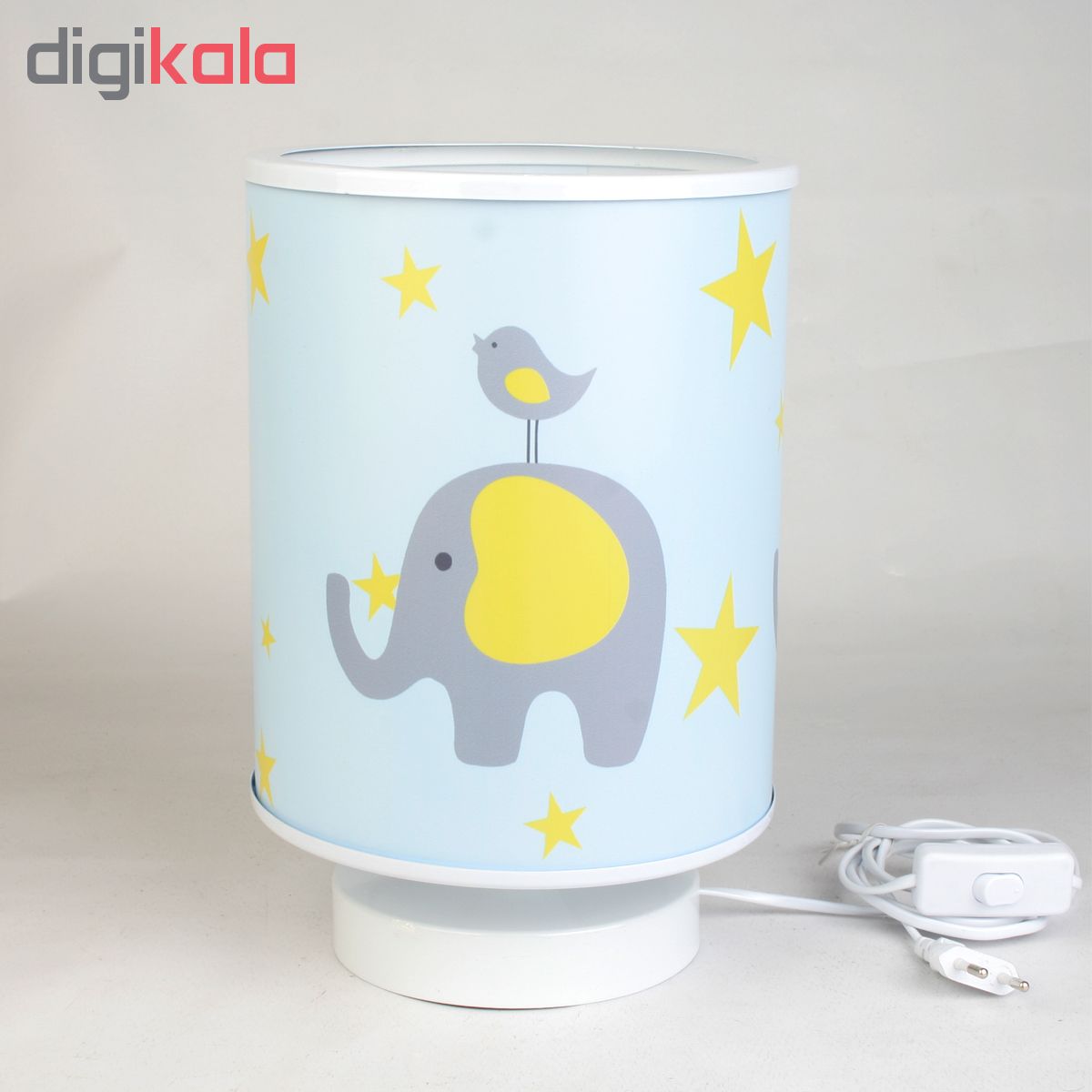 چراغ خواب کودک طرح فیل و گنجشک کد54
