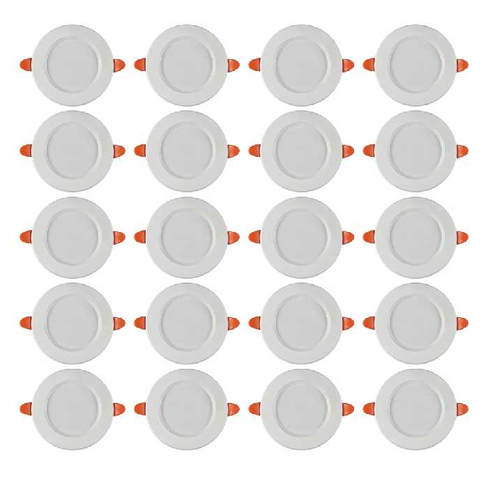 پنل ال ای دی 7 وات اپتونیکا مدل سه حالته کد OP-DLQ5207R بسته 20 عددی