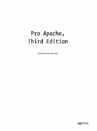 خرید و دانلود نسخه کامل کتاب Pro Apache