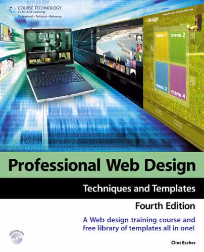 خرید و دانلود نسخه کامل کتاب Professional Web Design: Techniques and Templates