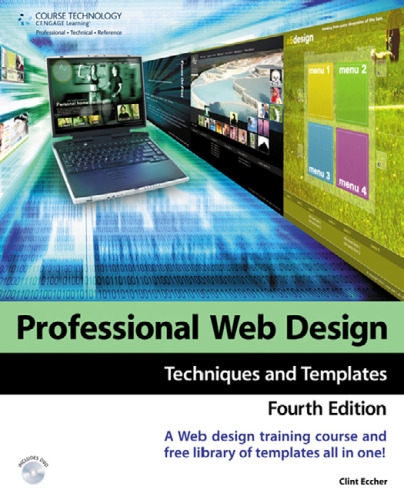 خرید و دانلود نسخه کامل کتاب Professional Web Design: Techniques and Templates