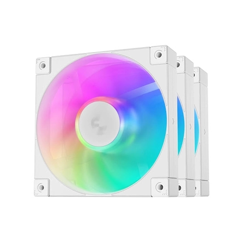 فن کیس دیپ کول FD12 ARGB WH | با عملکرد خنککنندگی بالا