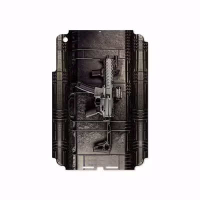 برچسب پوششی ماهوت مدل Gun مناسب برای تبلت اپل iPad mini 2012 A1455