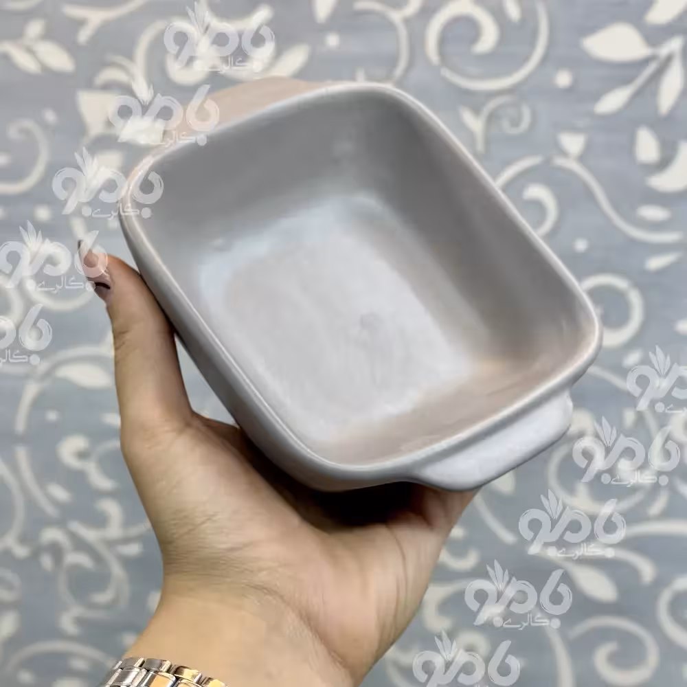 ظروف سرامیکی رنگی سوپ خوری مربع مات