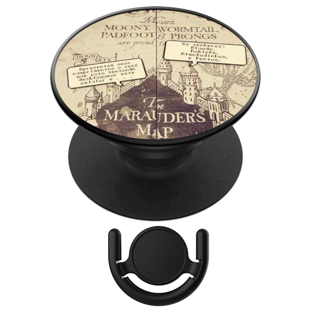 پایه نگهدارنده گوشی موبایل پاپ  سوکت آکام مدل APSC002051 به همراه پاپ کلیپ