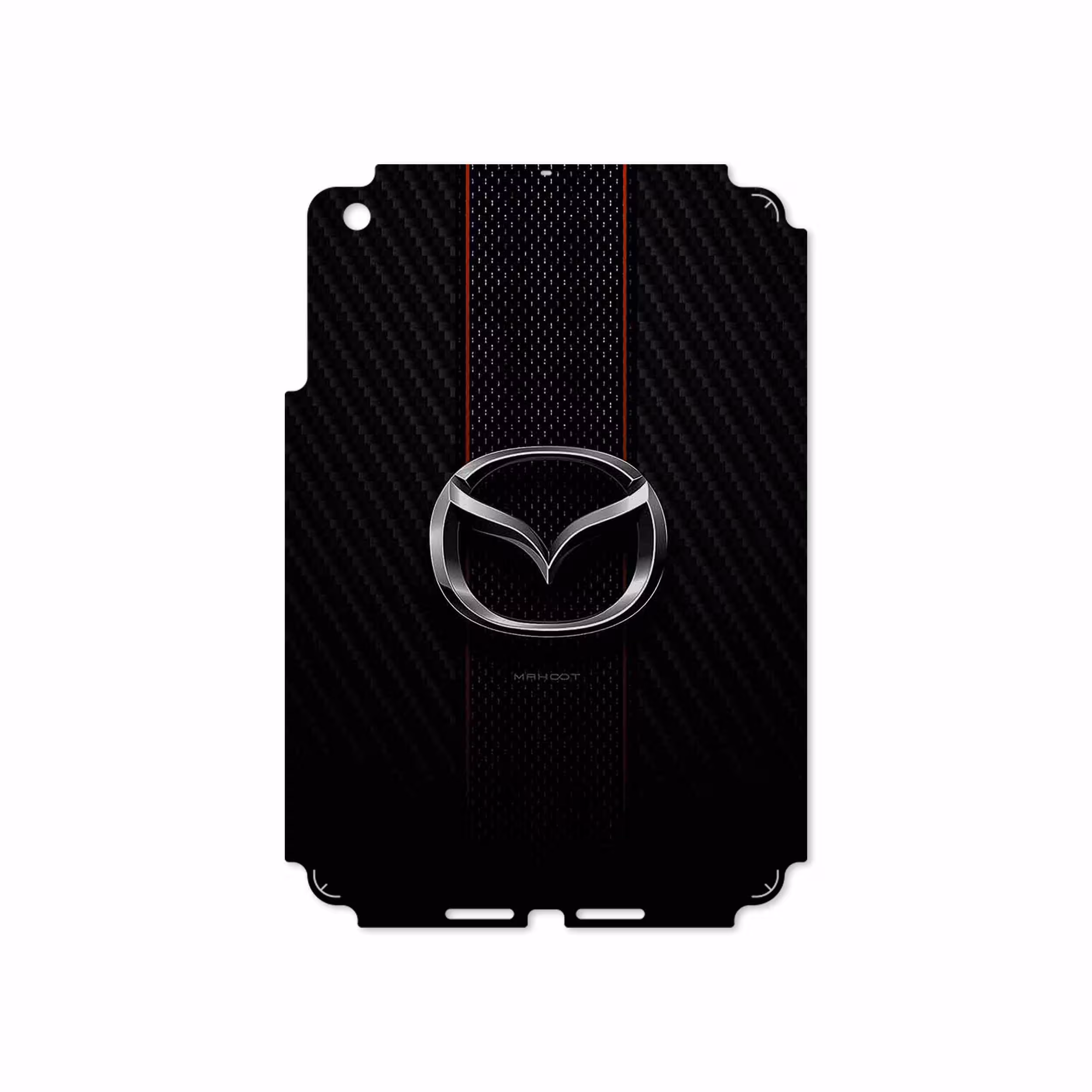 برچسب پوششی ماهوت مدل Mazda Motor مناسب برای تبلت اپل iPad mini 2012 A1432