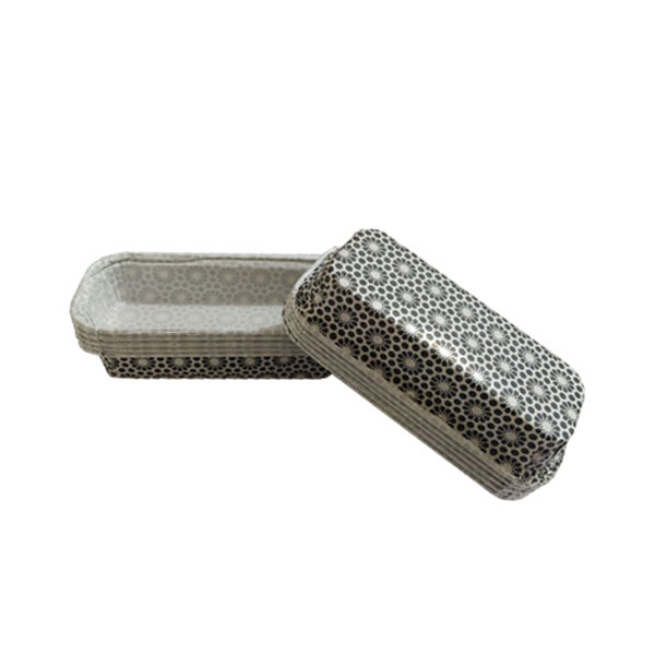 کاغذ شیرینی پزی مدل کپسول کیکس طرح گلدار بسته 10 عددی