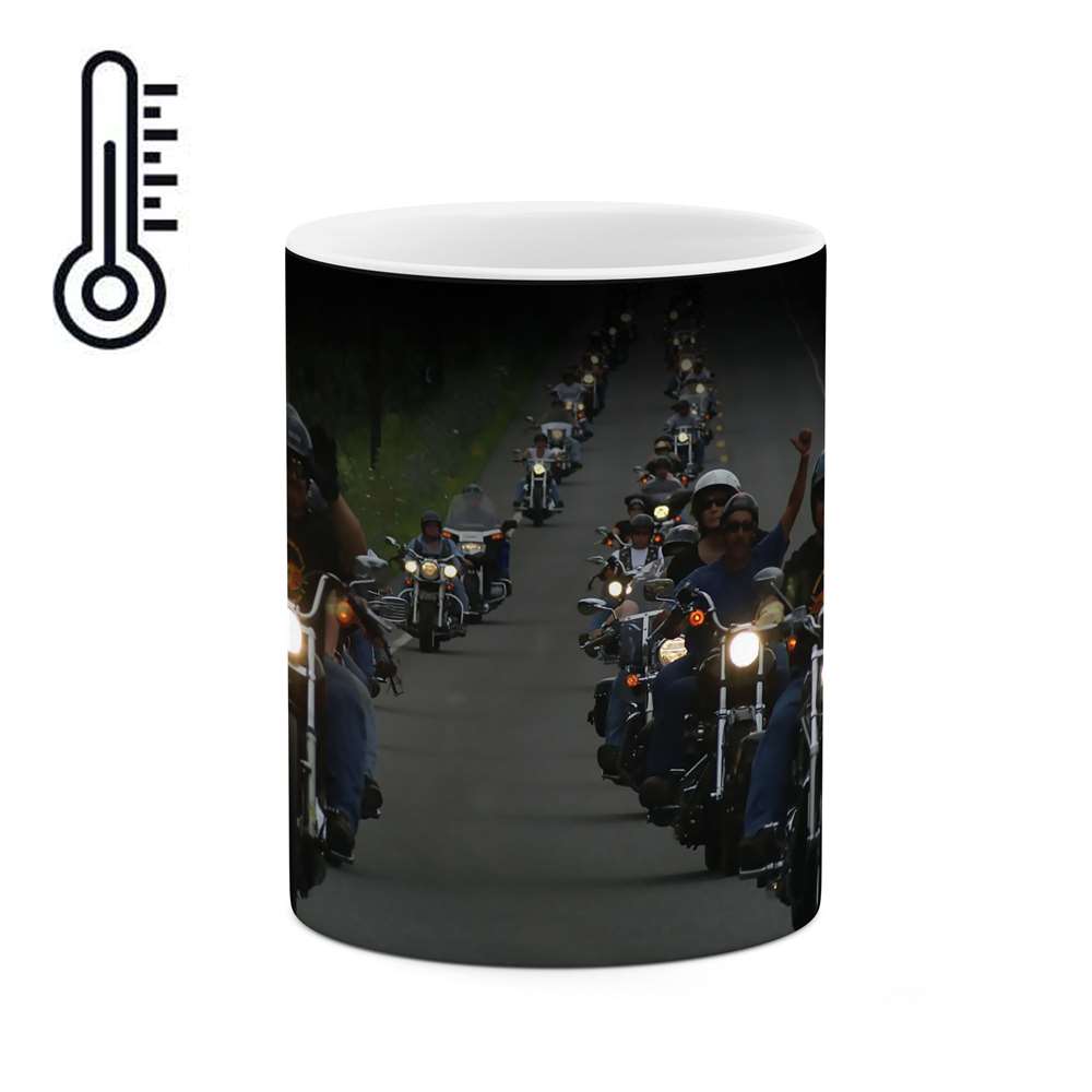 ماگ حرارتی طرح موتورسوار مدل mgh02572