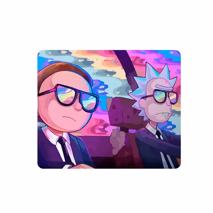 ماوس پد طرح Rick &amp; Morty کد DDS027