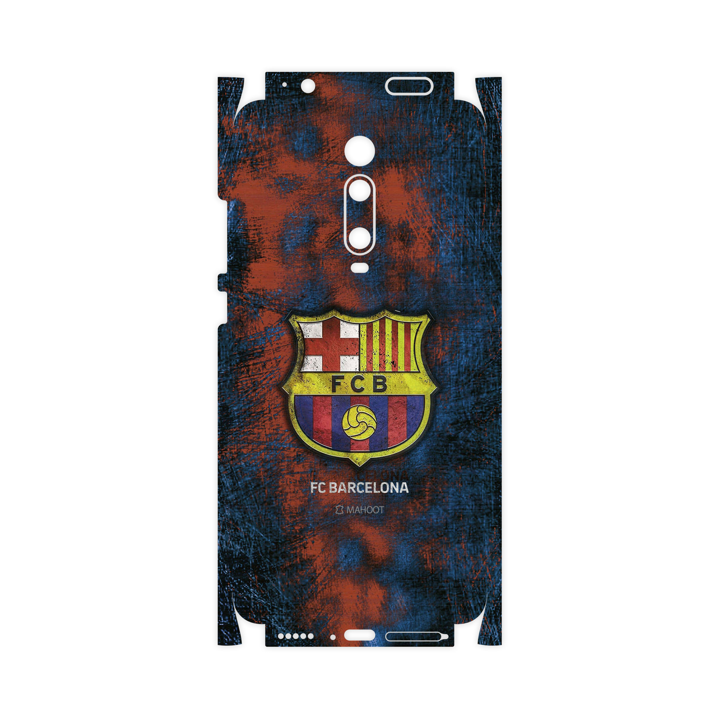 برچسب پوششی ماهوت مدل BARCELONA-FC-2-FullSkin مناسب برای گوشی موبایل شیائومی MI 9T