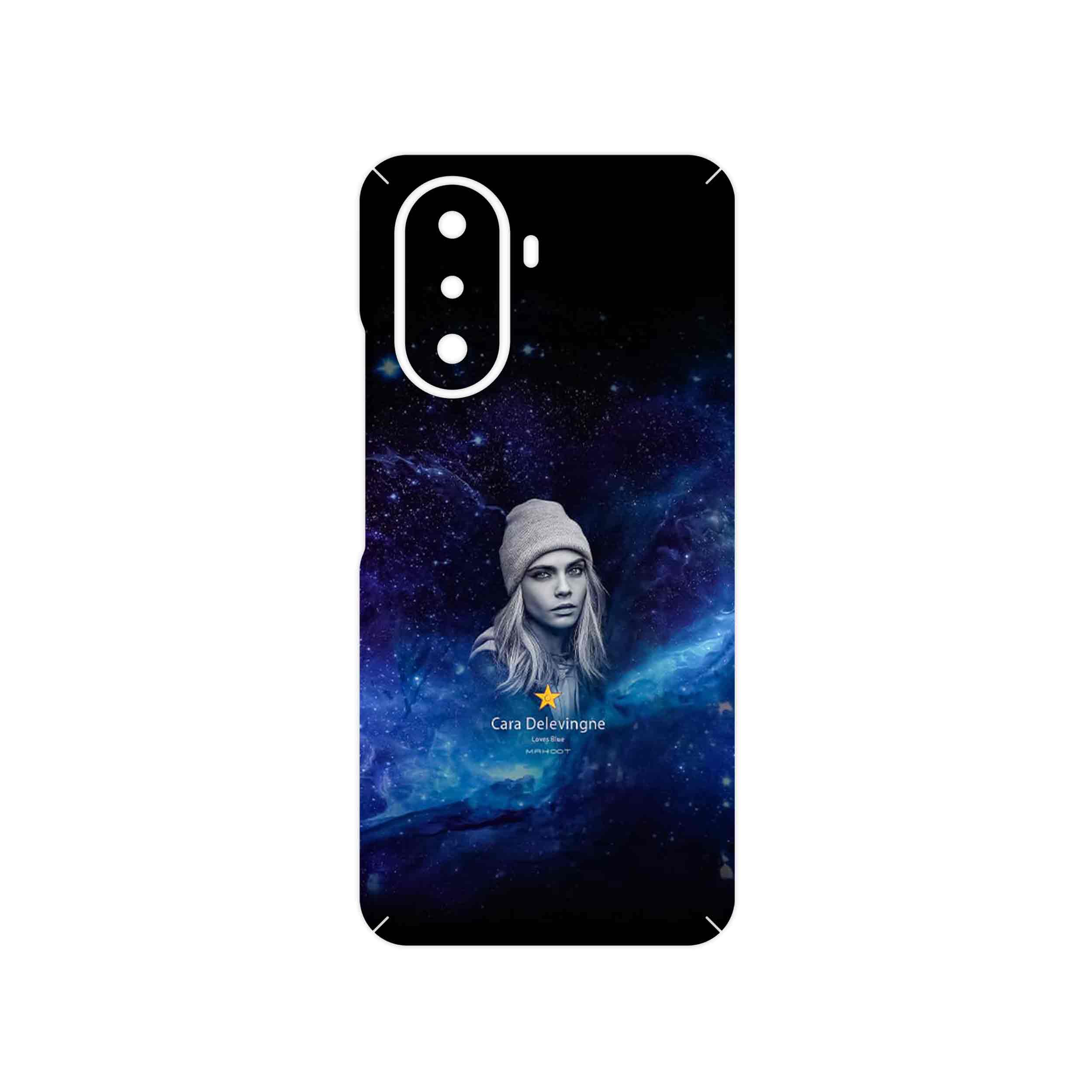 برچسب پوششی ماهوت مدل Cara Delevingne مناسب برای گوشی موبایل هوآوی Nova Y70 Plus