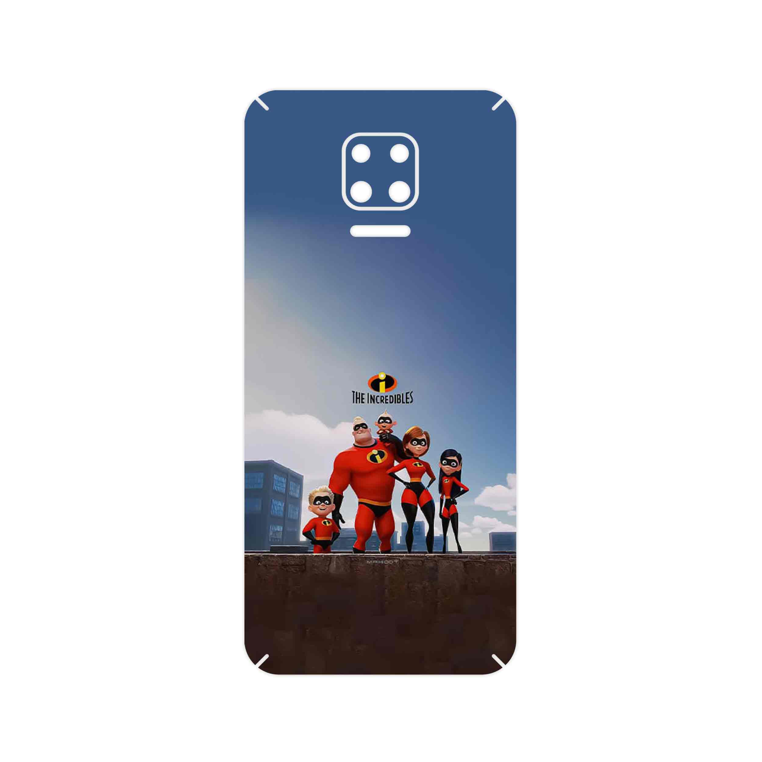 برچسب پوششی ماهوت مدل The Incredibles مناسب برای گوشی موبایل شیائومی Redmi Note 9S