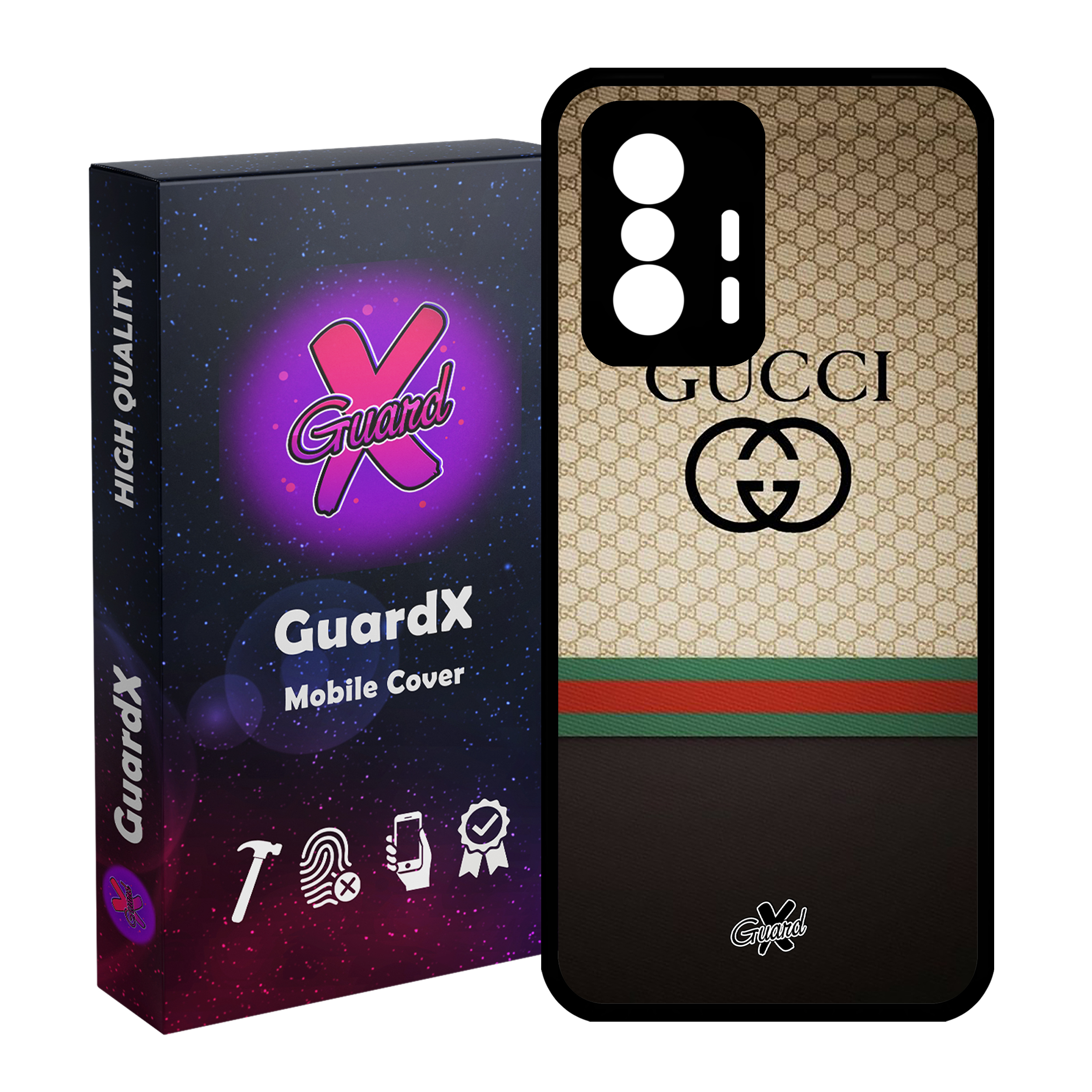 کاور گارد ایکس طرح Gucci مدل Glass10215 مناسب برای گوشی موبایل شیائومی 11T Pro / 11T