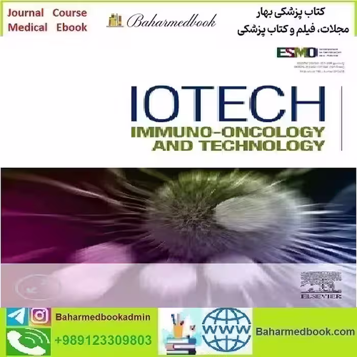 Immuno Oncology and Technology Volume 9 to 12 2021 TR