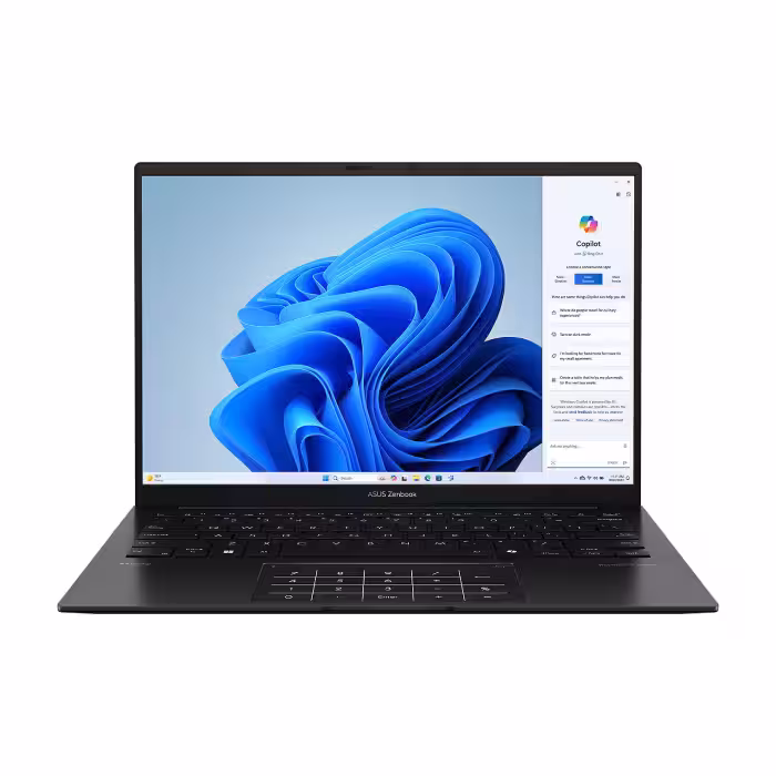 لپ تاپ 14 اینچی ایسوس مدل Zenbook 14 OLED UM3406HA با پردازنده Ryzen 7 8840HS رم 16 گیگابایت و حافظه 1TB SSD