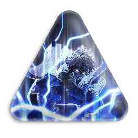 پیکسل خندالو طرح زنیتسو انیمه شیطان کش مدل مثلثی کد 11458