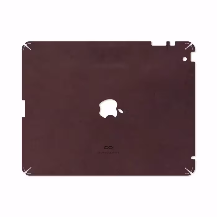 برچسب پوششی ماهوت مدل Matte-Dark-Brown-Leather مناسب برای تبلت اپل iPad 2 2011 A1397