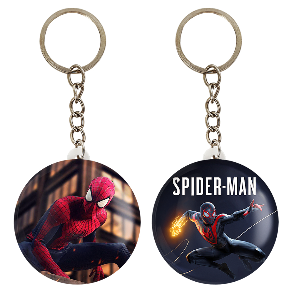 جاکلیدی خندالو مدل مرد عنکبوتی کد 1316113163 مجموعه 2 عددی