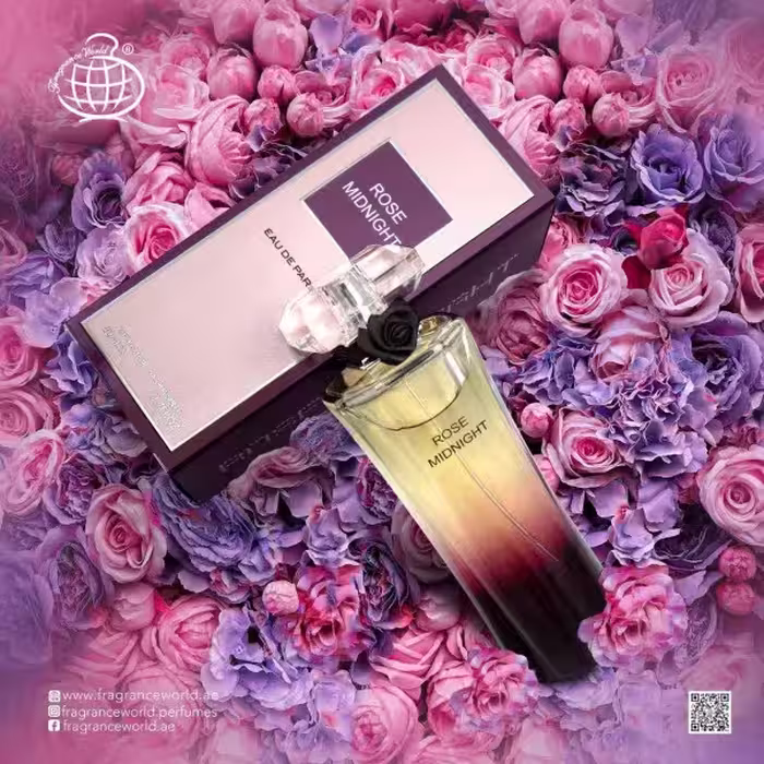 عطر ادکلن شرکت فرگرانس ورد زنانه لانکوم ترزور میدنایت رز