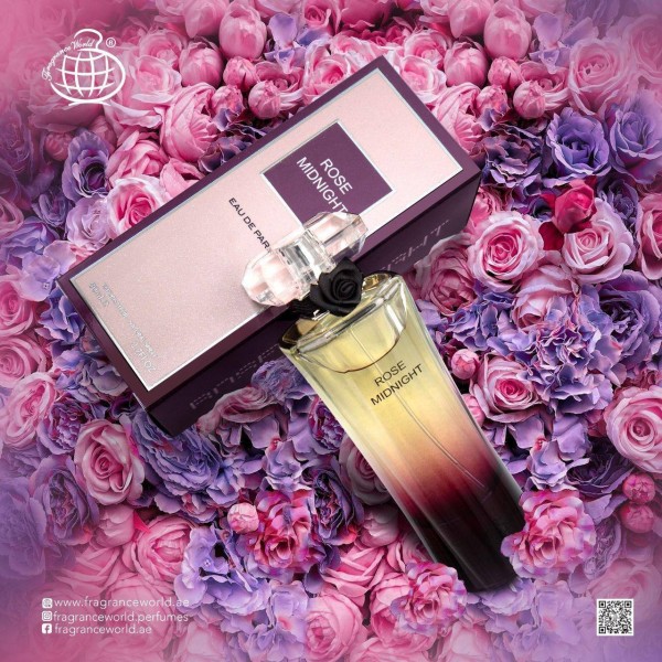 عطر ادکلن شرکت فرگرانس ورد زنانه لانکوم ترزور میدنایت رز