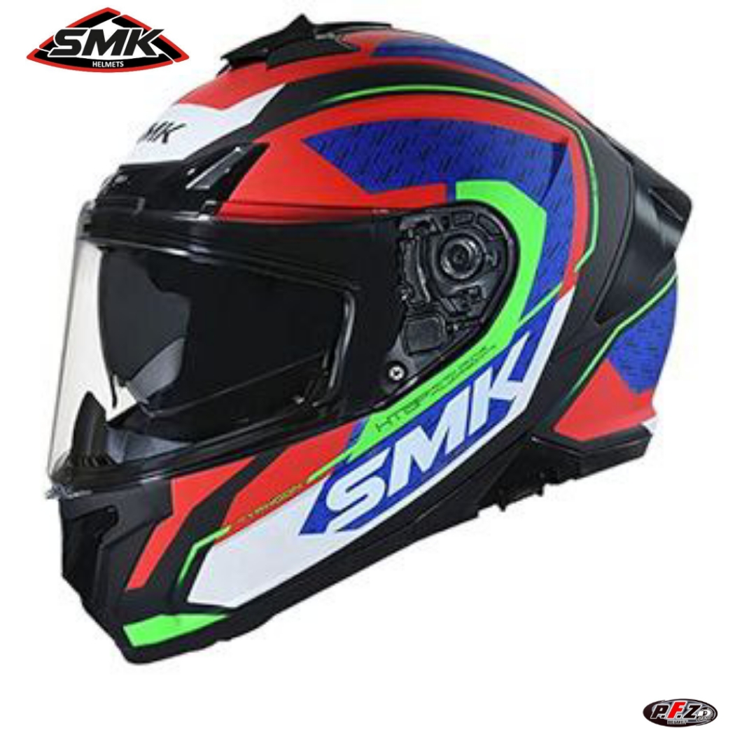 کلاه فک ثابت برند SMK collection 2024 Model TYPHOON GL-132 - فروشگاه آنلاین فتحی