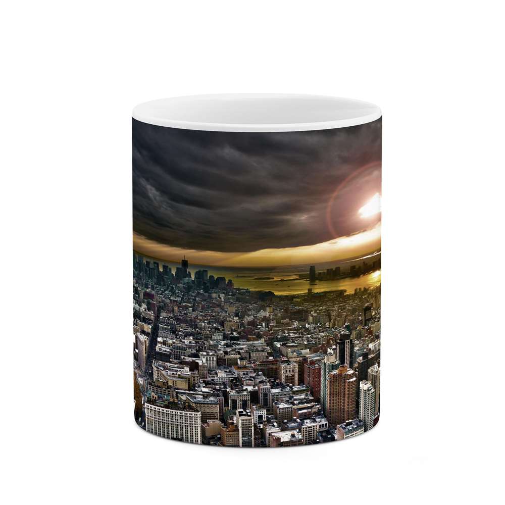 ماگ کاکتی طرح شهر مدل mgs13392