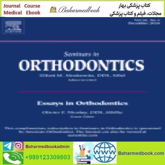 Seminars in Orthodontics Volume 26 Issue 1 to 4 2020 TRUE PD