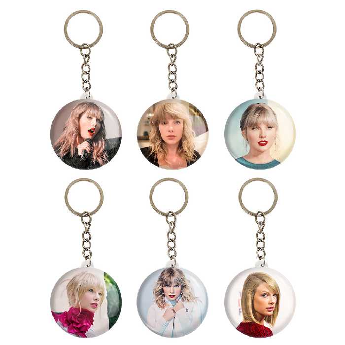 جاکلیدی خندالو طرح تیلور سویفت کد 150B مجموعه 6 عددی