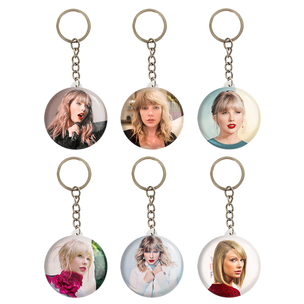 جاکلیدی خندالو طرح تیلور سویفت کد 150B مجموعه 6 عددی