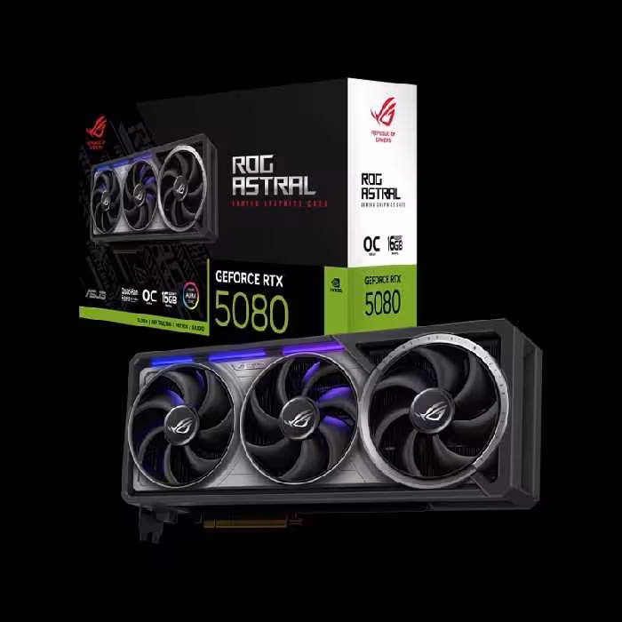 ASUS ROG ASTRAL RTX5080 OC 16GB | نهایت قدرت در گیم